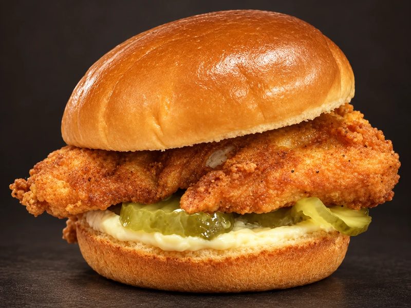Fried Chicken Burger