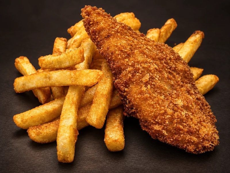 1 pc Fish & Chips